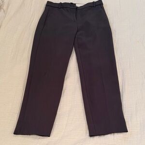 J. Crew High-Rise Cameron Trousers in Cream and Black size 4P